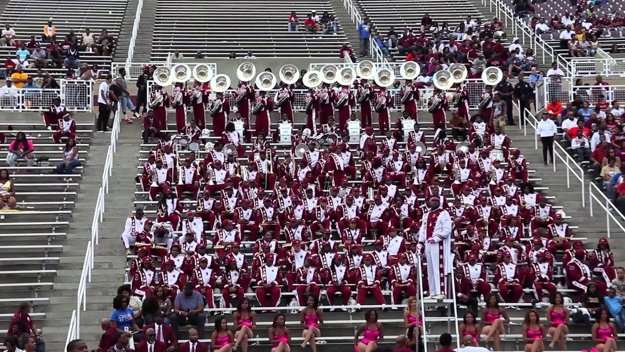 AAMU Sousaphone Fanfares 2014 YouTube