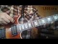 Hondo77obs genesis ii double cut les paul usa dimarzio pickups