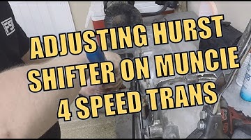 Hurst Competition Plus Shifter afstellen op Muncie 4 Speed ​​- In Depth Tech