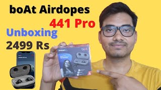 boAt Airdopes 441 Pro True Wireless Earbuds Unboxing in Hindi | Best Earbuds For Bass Lovers