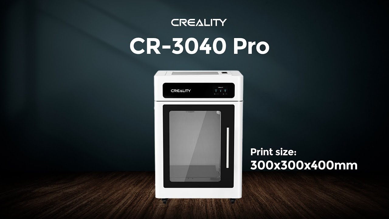 Creality CR-3040 PRO: The Ultimate 3D Printing Solution - YouTube