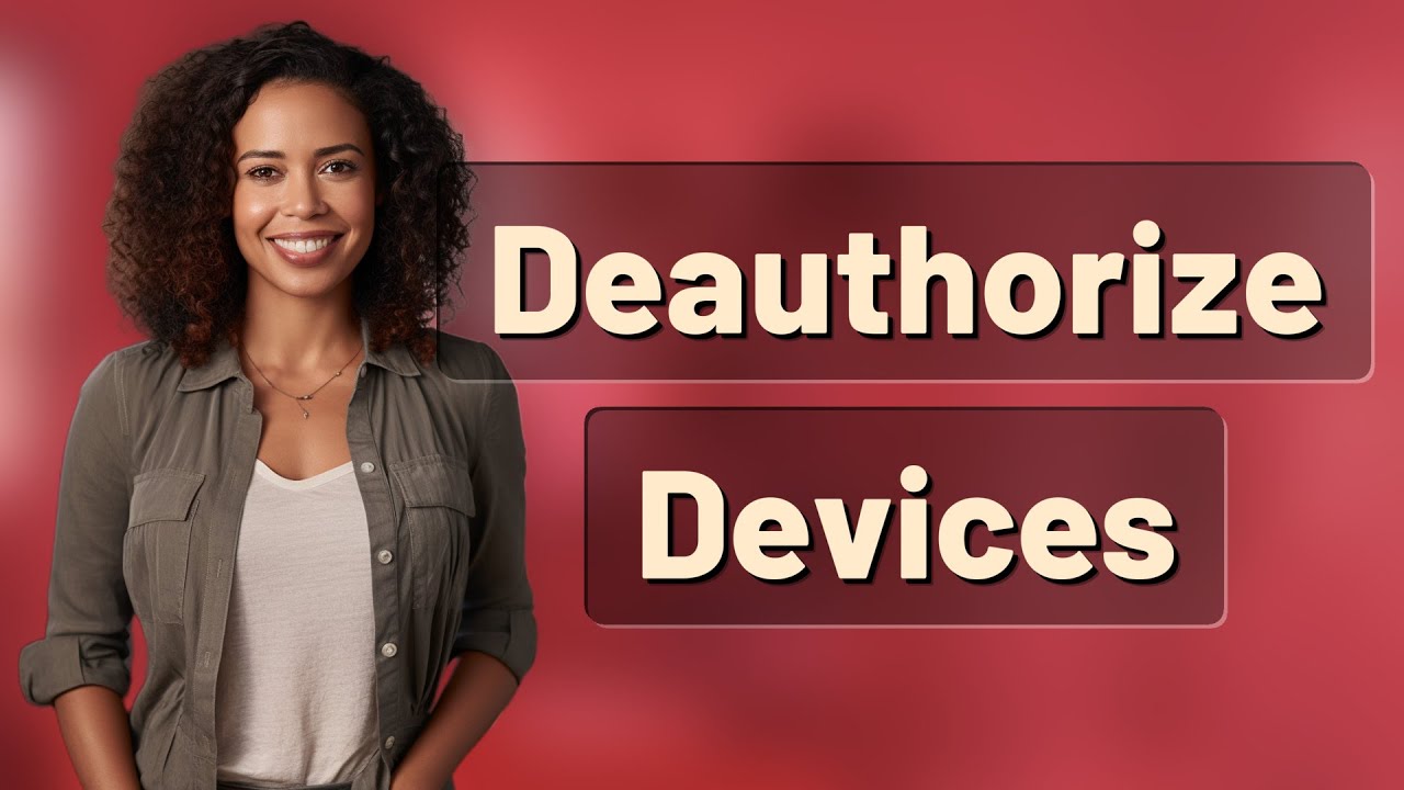 How Do You Deauthorize Devices on Apple Music? - YouTube