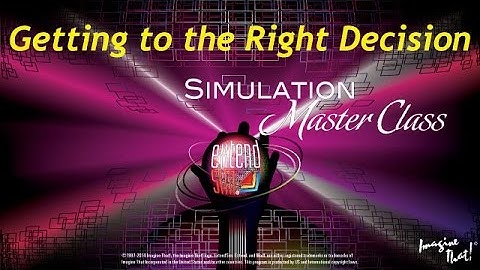 Getting to the Right Decision