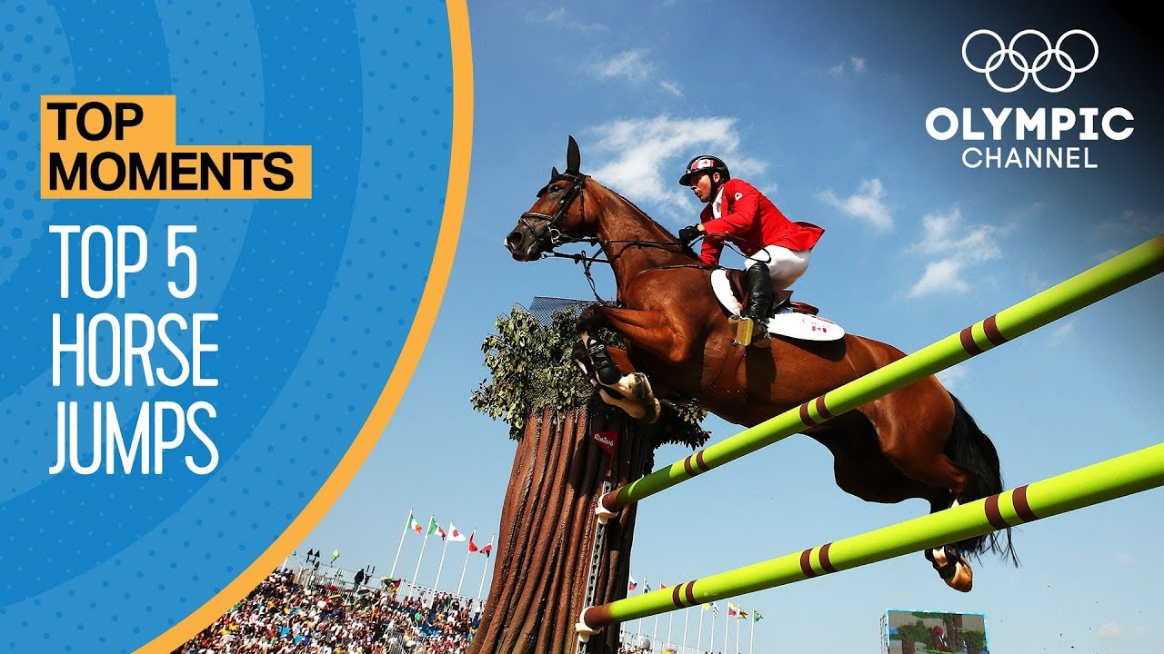 Most Exciting Equestrian Jump Offs the Olympic Games Top - YouTube