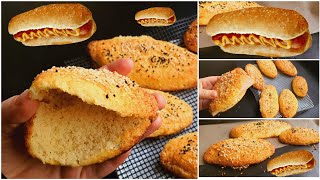 الخبز السحري🌭لعمل ساندوتش رهيب بدون نشويات بدون سيليوم بدون مكسرات ولا دقيق😱العيش الفينو #كيتو #دايت