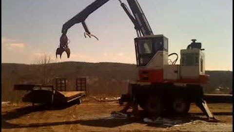 Prentice 410E TMS Knuckleboom Loader with CTR 450 Cradle Mount Delimber for Sale