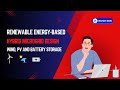 Hybrid AC Microgrid Design in MATLAB Simulink | Wind, PV, and Battery Storage Project