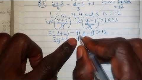 WASSCE 2022 GENERAL MATHEMATICS QUESTIONS AND ANSWERS (NO. 37) | INEQUALITIES | SOLVING INEQUALITY.