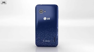 LG Optimus F3Q 3D model by 3DModels.org
