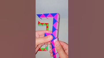 This amazing pattern snack cube  amazing moves #shortvideo #foryou #snakecube