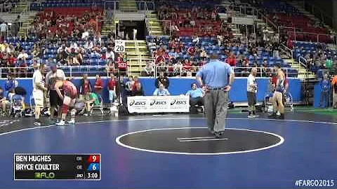 160 Cons. Round 2 - Bryce Coulter (Oregon) vs. Ben...