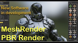 MeshRender - PBR Render in development