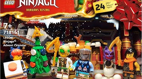 I made lego ninjago advent calendar -2024