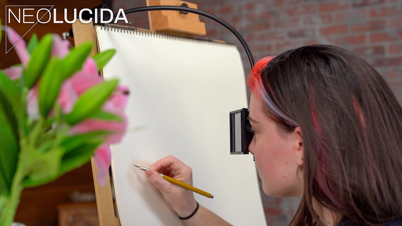 Camera Lucida New Neo-lucida Original Drawing Tool Aid,art Teacher,artists,improve Your Skill,project Image & Draw, Easy to Set Up, Free Draw & Sketch