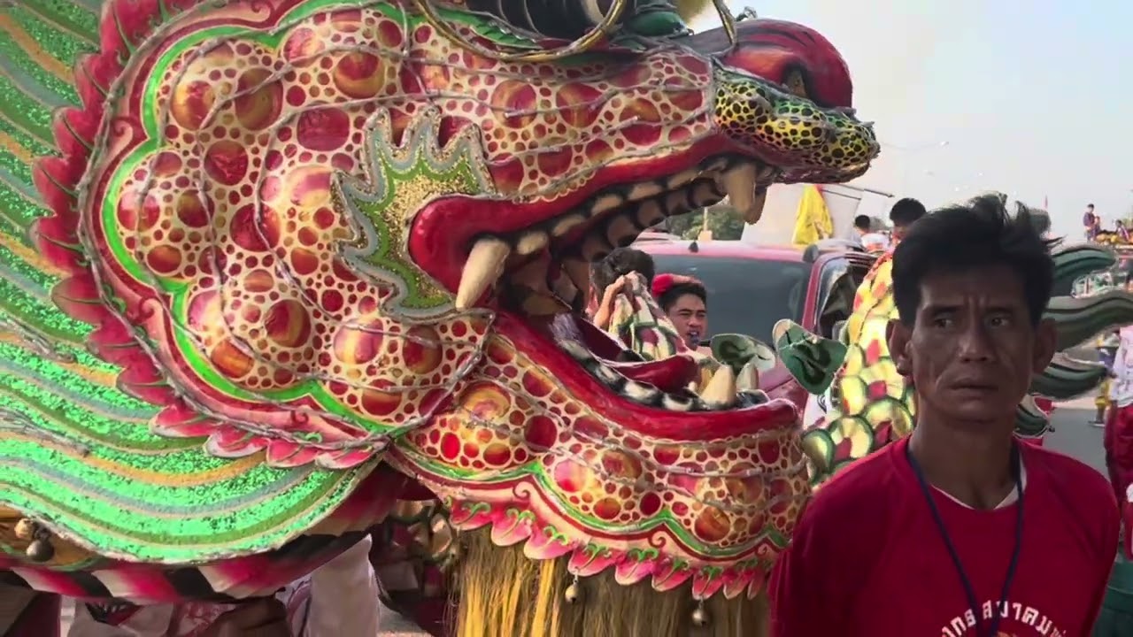 เทศกาลมังกร สิงโต และขบวนแห่เจ้า ประเพณีจีน