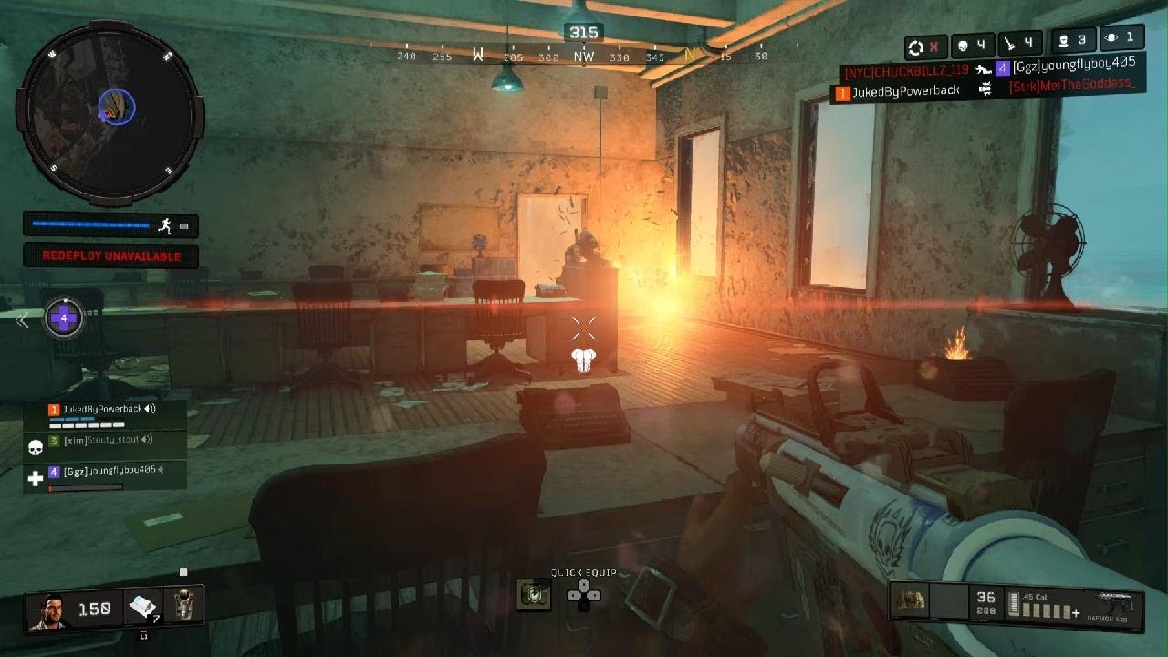 Clutch Win at the Mule Barn | BO4 Blackout Alcatraz