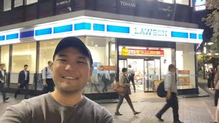 TOKYO Convenience Store FOOD HUNT & $90 Hotel Room Tour