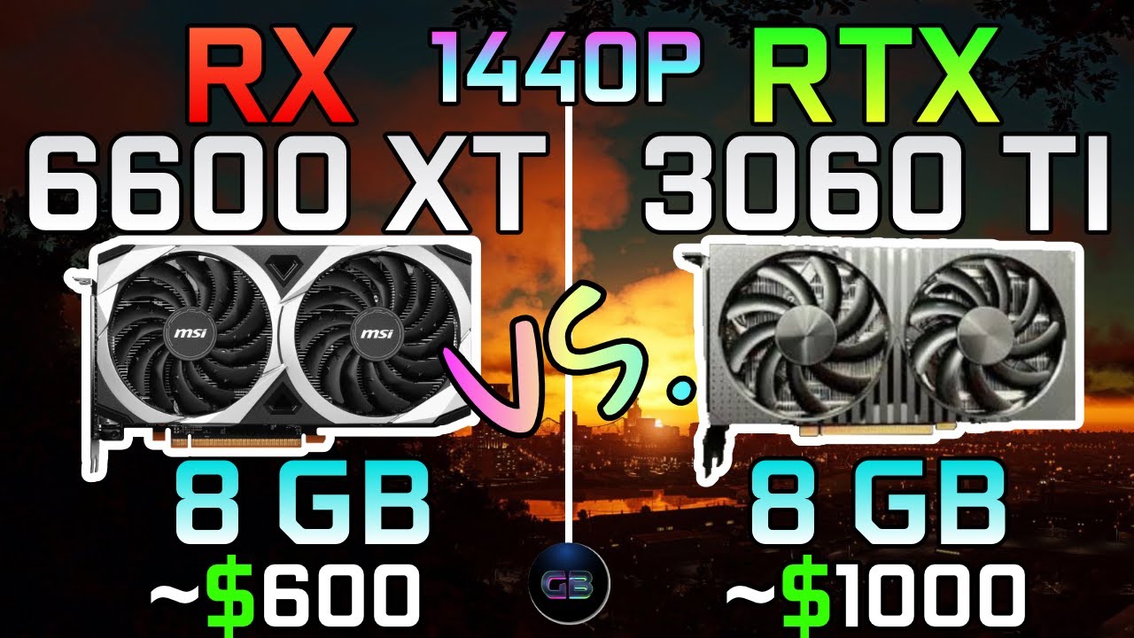 RX 6600 XT vs RTX 3060 TI | 1440p | Test in 10 Games - YouTube