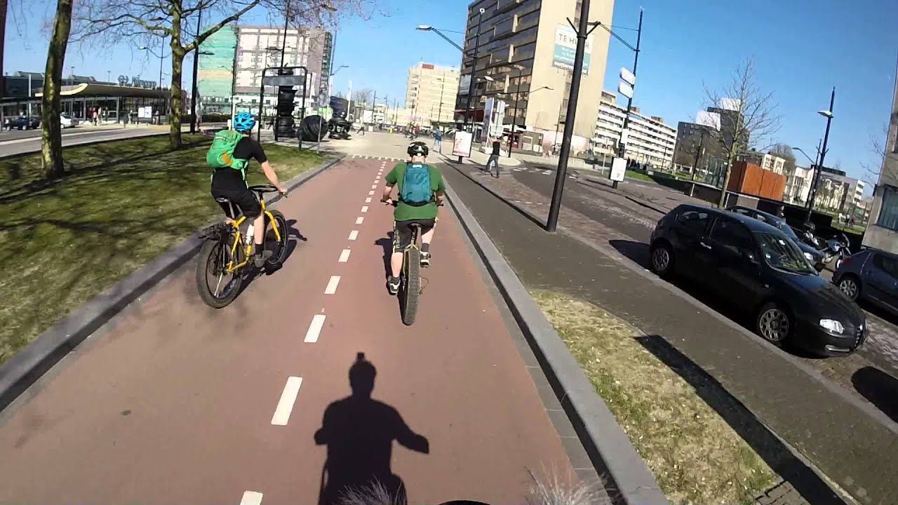 Having fun with our Fatbikes - YouTube