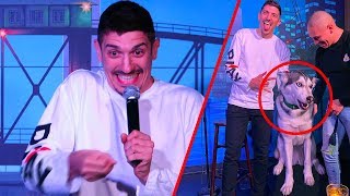 Roasting Dude With Emotional Support Dog | Andrew Schulz | Stand Up Comedy