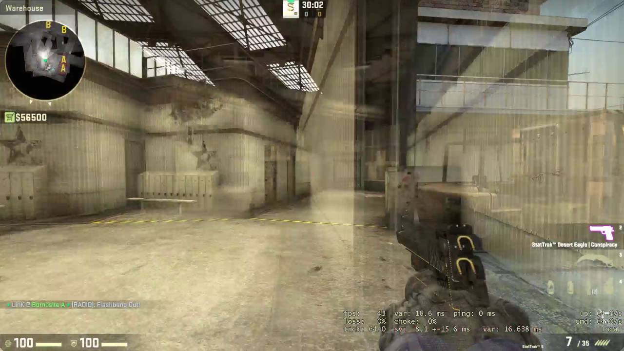 Cache A main pop flash