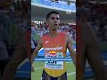 ESPAÑA! 🇪🇸🇪🇸🇪🇸 Mohamed Attaoui delivers in the 800m at home in #Madrid2025. 🫡 #ETCH2025