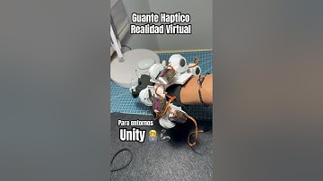 Guante Haptico Impreso en 3D, para entornos RV en Unity 🧑‍💻🦾 #haptics #rv #3dprinting #engineer