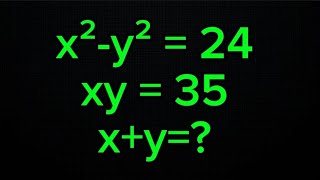 Africa Math Olympiad Question | Simultaneous Equation | You Should Know This Trick