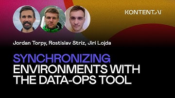 Synchronizing environments with the data-ops tool
