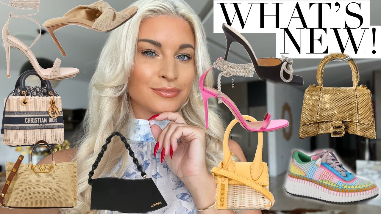 HOT NEW LUXURY SHOES & BAGS! DIOR, VALENTINO, JACQUEMUS, AMINA MUADDI ...