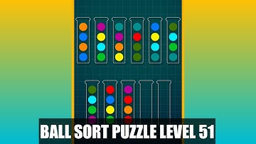 Ball Sorting Puzzle Game Level 51 | Ball Sort Puzzle Level 51 | GamingOn