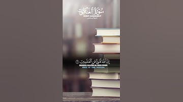 سورة العنكبوت( أحمد النفيس) صوت جميل جداً