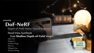 [ACM MM2022] DoF-NeRF: Depth-of-Field Meets Neural Radiance Fields
