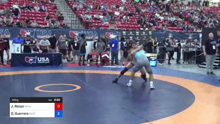 63 Kg Consi Of 8 #2 - Jason Reiser, Waialua Wrestl...