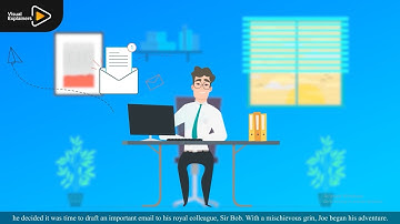 The Misadventures of Email Drafting | 2D Cartoon Animation | Visual Explainers