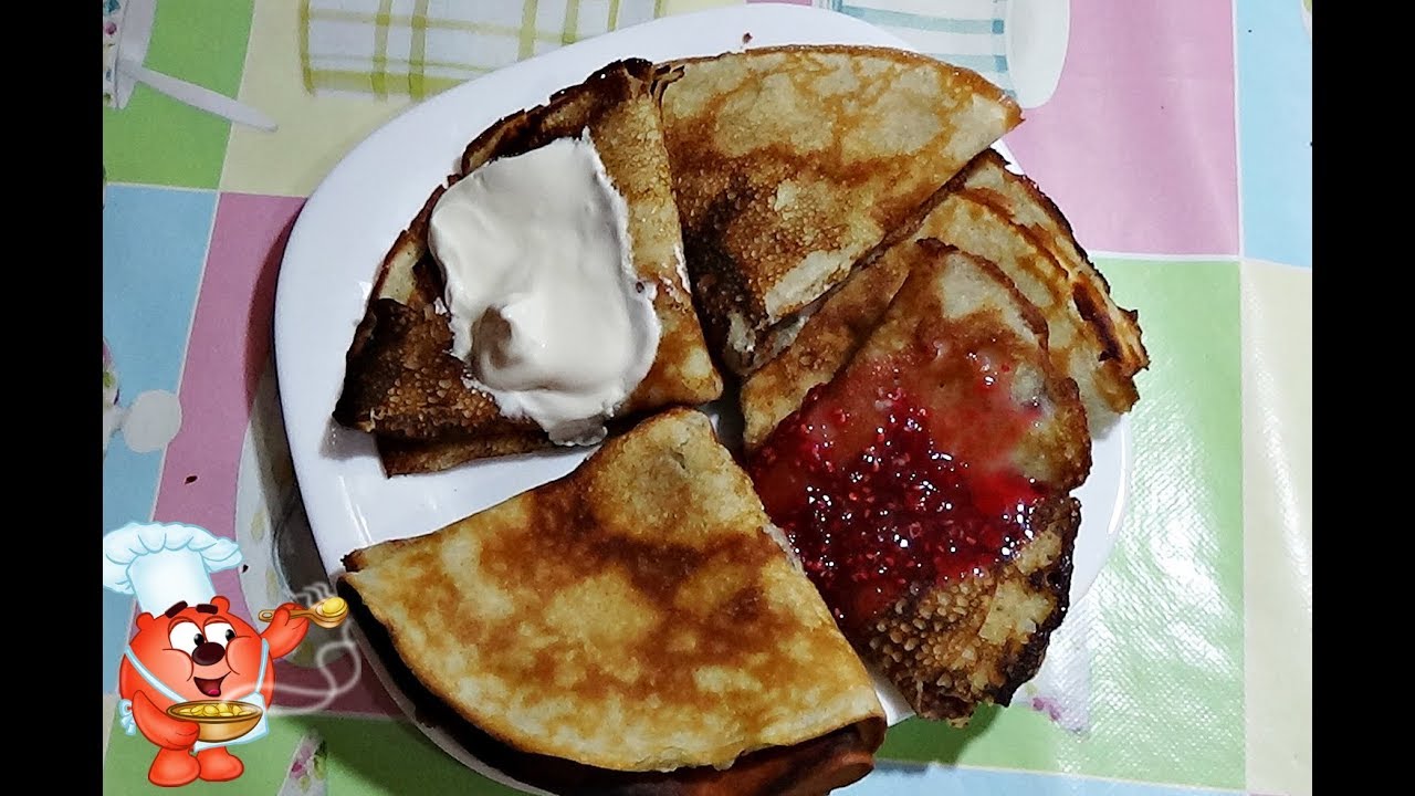 Блины с бананами - Банановые .ПАНКЕЙКИ Американские БЛИНЧИКИ Блины ...