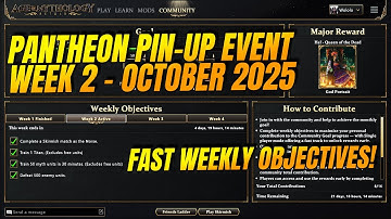 Pantheon Pin-Up Community Event - October 2025 - Week 2 - Age of Mythology: Retold! Fast!