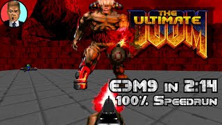 [World Record] UV Max Speedrun of Doom E3M9 in 2:14