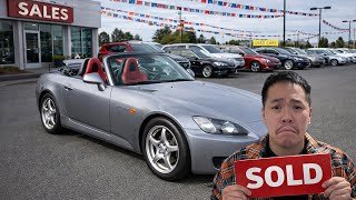 I had to sell the S2000 and grow up.