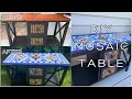 DIY Mosaic Table | Quarantine Projects