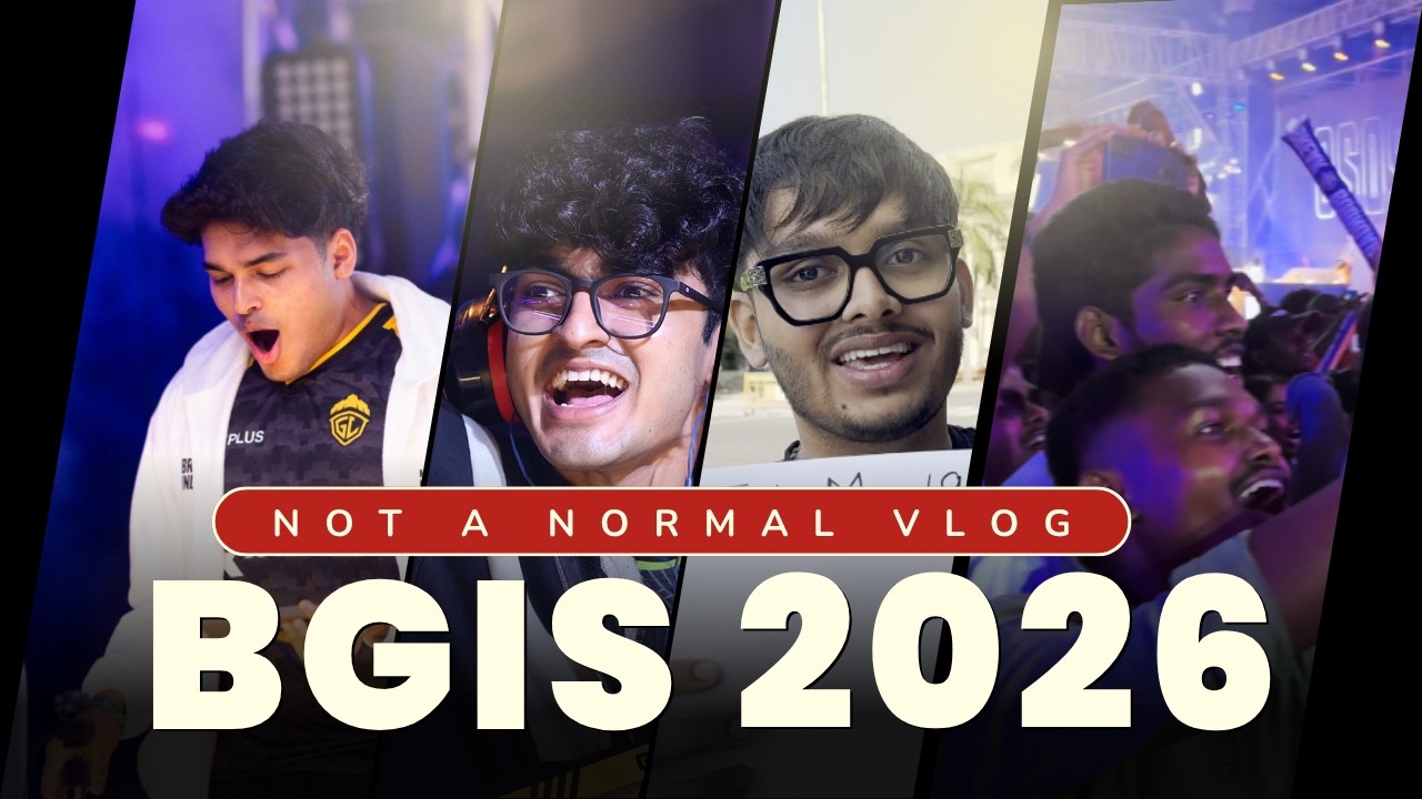 Hidden Side of a BGMI LAN | BGIS Vlog - YouTube