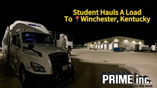 Student Hauls A Load To Winchester, Kentucky | Prime Inc.