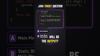 Java Tricky Question #2 | Can You Predict the Output? | Static Blocks Interview Question