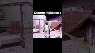 Granny Nightmare Mode :)👉💥 Granny☠️ #shorts #granny