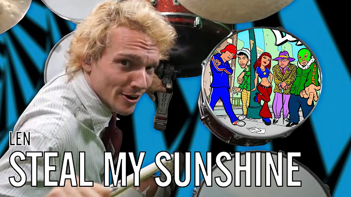 Steal My Sunshine Drums version - Drums performance video thumbnail