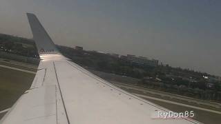 American 1141 taxi and takeoff runway 27 at Miami (MIA) - Onboard in HD