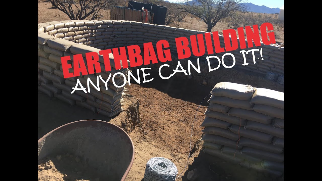 HOW TO BUILD WITH EARTHBAGS YouTube
