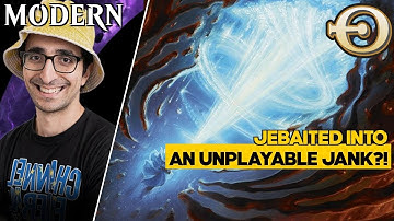 JEBAITED into an Unplayable Jank?!  | Jeskai Control | Modern Prelim | MTGO