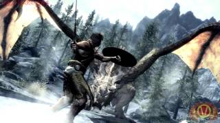 The Elder Scrolls V Skyrim Dragonborn [NO COPYRIGHT MUSIC] (DrakCore Remix)