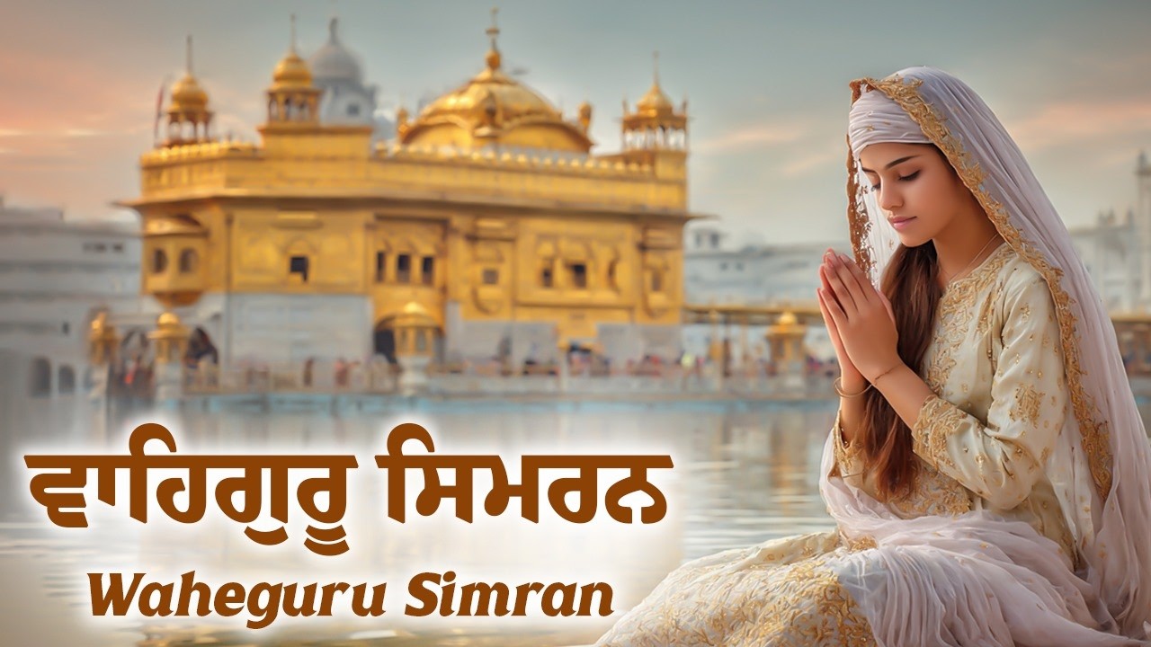 Waheguru Simran ~ ਵਾਹਿਗੁਰੂ ਸਿਮਰਨ ~ Best Relaxing Music #waheguru #relaxing #waheguruji #wmk